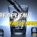 Boire de l’eau fait-il maigrir ?