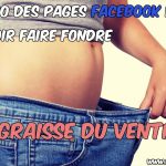 Top 10 pages Facebook pour fondre la graisse du ventre