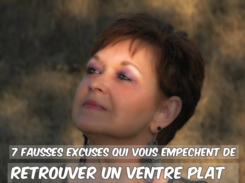 retrouver un ventre plat les excuses des femmes